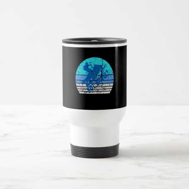 Mug De Voyage Motoneige vintage (Centre)