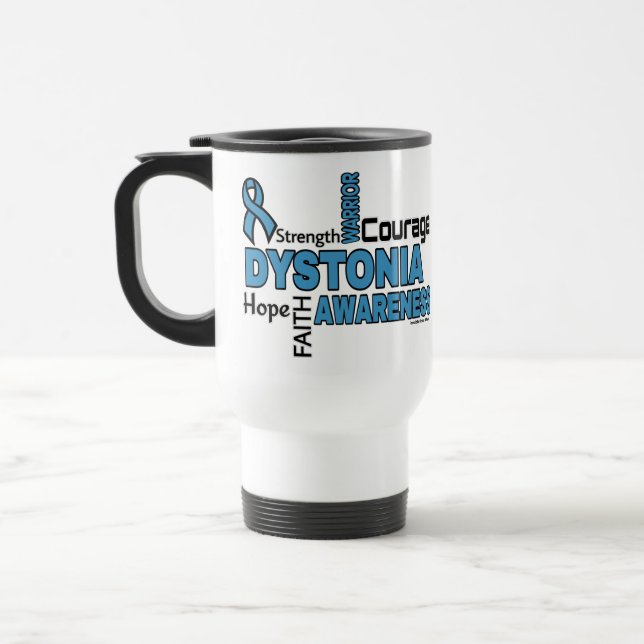 Mug De Voyage Mots...Dystonie (Gauche)