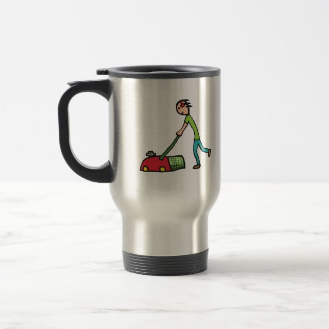 Mug De Voyage Moulage de pelouse (Gauche)