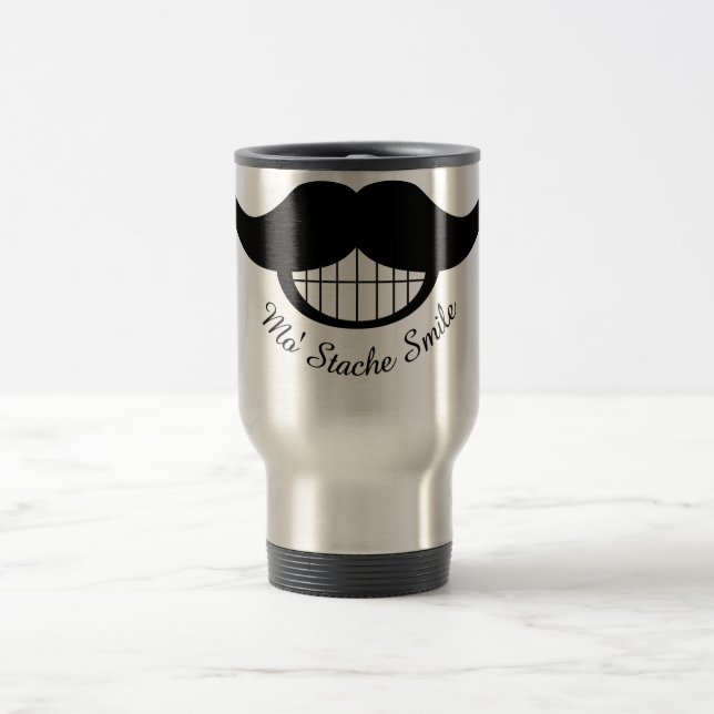 Mug De Voyage Moustache (Centre)