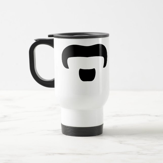 Mug De Voyage Moustache de balancier (Gauche)