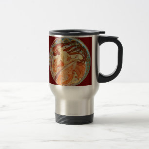 Mug De Voyage Mucha Woman