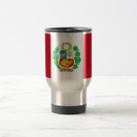 Mug Voyage avec Drapeau du Pérou