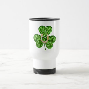 Mug De Voyage Mug Voyage shamrock Et Horseshoe