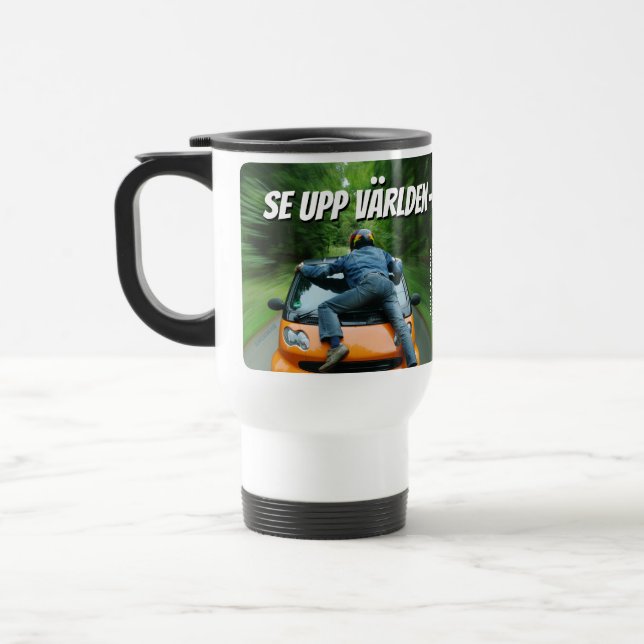 Mug De Voyage Mugg — Se upp världen (Gauche)
