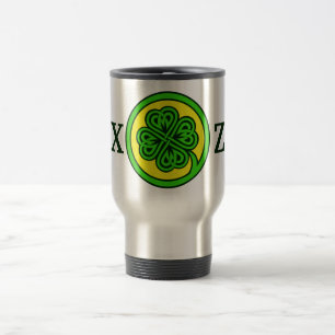 Mug De Voyage Muqueuses traditionnelles des Shamrocks tribaux