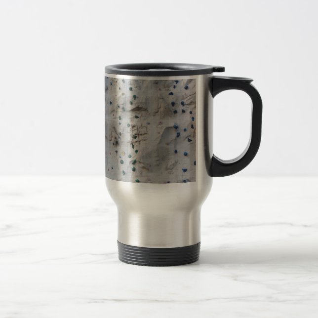 Mug De Voyage Mur d'escalade de roche (Droit)