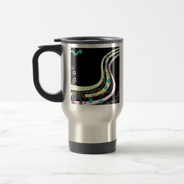 Mug De Voyage Musique 3 (Gauche)