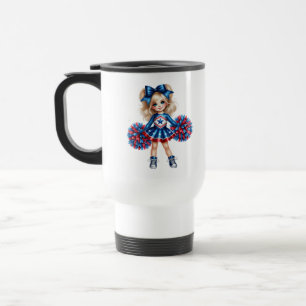 Mug De Voyage Musique de café pom-pom girl