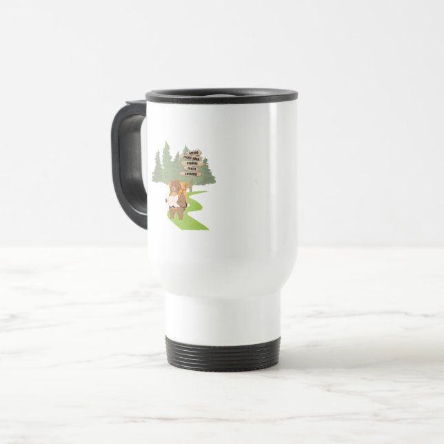Mug De Voyage Musique de voyage (Devant gauche)