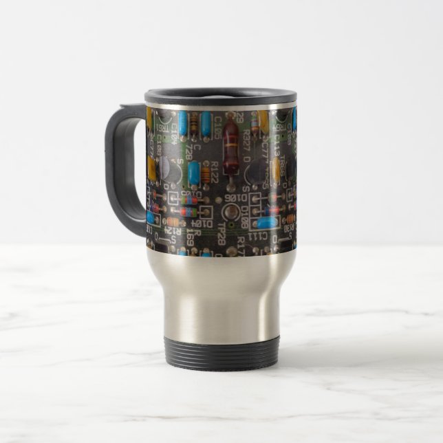 Mug De Voyage Musique de voyage de circuit (Devant gauche)