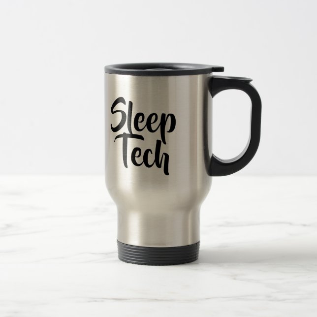 Mug De Voyage Musique de voyage de la technologie du sommeil (Droit)