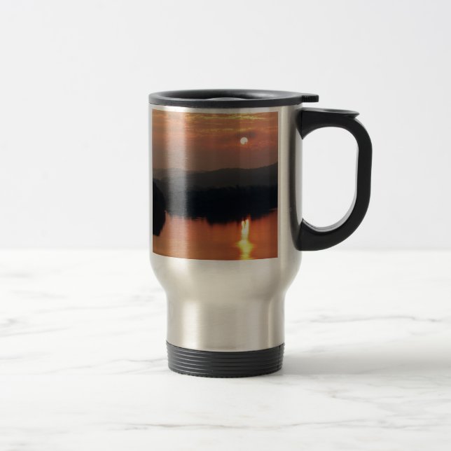 Mug De Voyage Musique de voyage du lever du soleil (Droit)