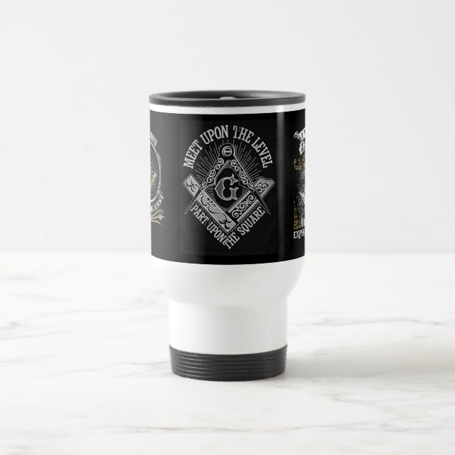 Mug De Voyage Musique de voyage Freemason (Centre)