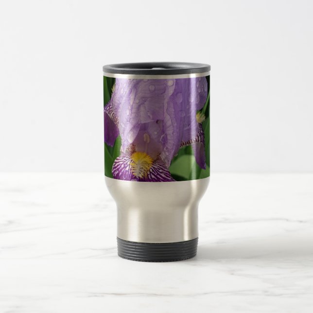 Mug De Voyage Musique de voyage Iris violet (Centre)