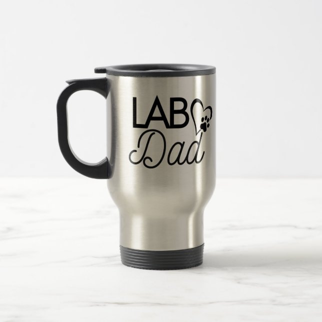 Mug De Voyage Musique de voyage "Lab Papa" (Gauche)