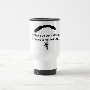 Mug De Voyage Musique de voyage Skydiving