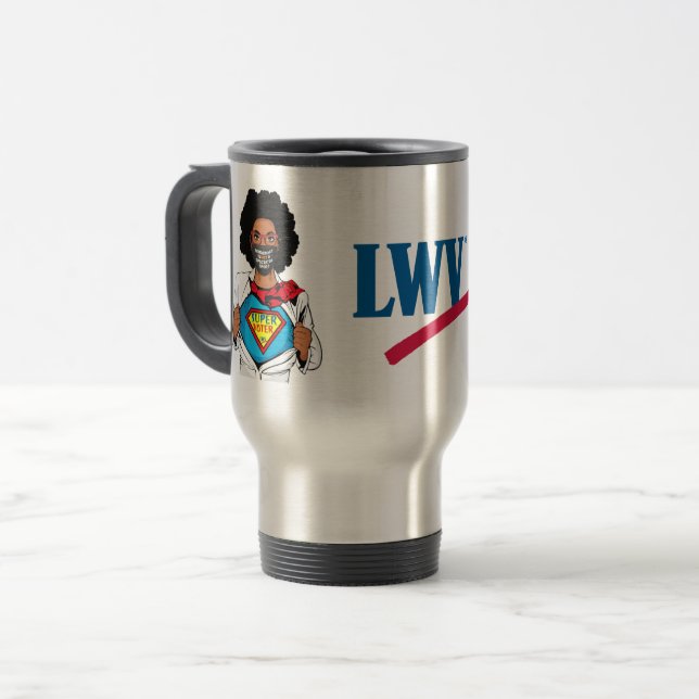 Mug De Voyage Musique de voyage Super Voter LWV (Devant gauche)