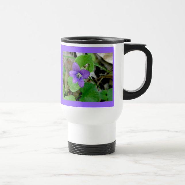 Mug De Voyage Musique de voyage violet (Droite)