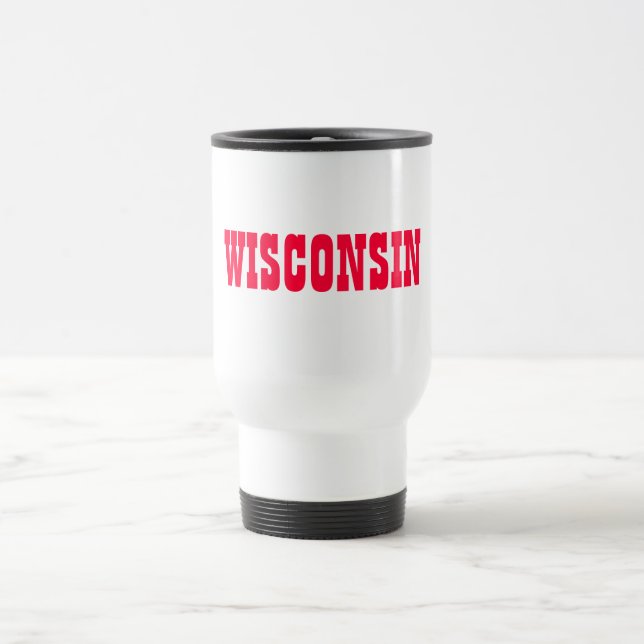 Mug De Voyage Musique de voyage Wisconsin (Centre)