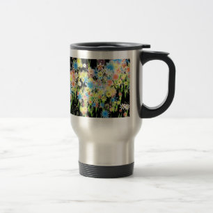 Mug De Voyage Musique du jardin de fleurs