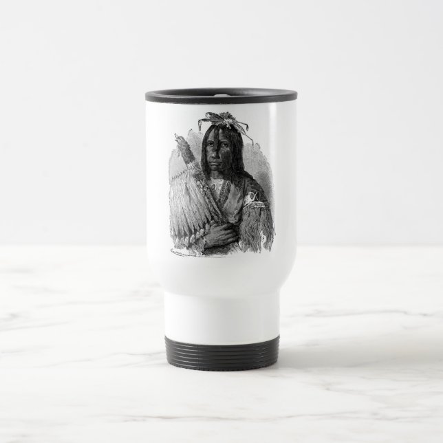 Mug De Voyage Musique en chef indien (Centre)