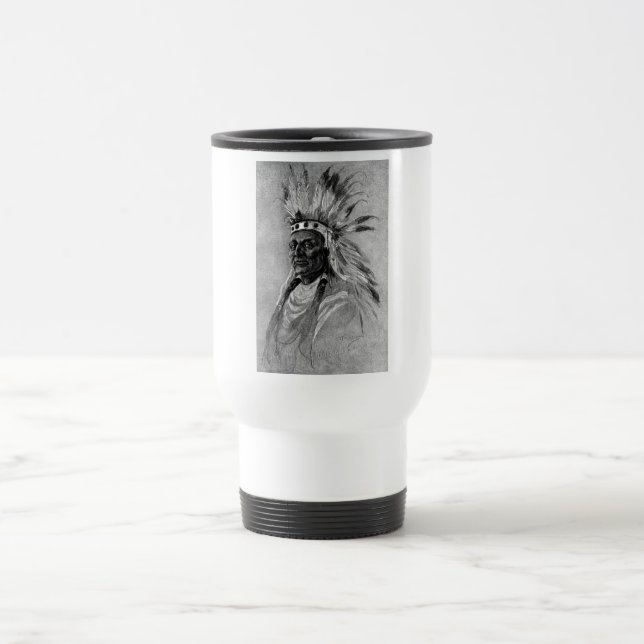 Mug De Voyage Musique en chef indien (Centre)