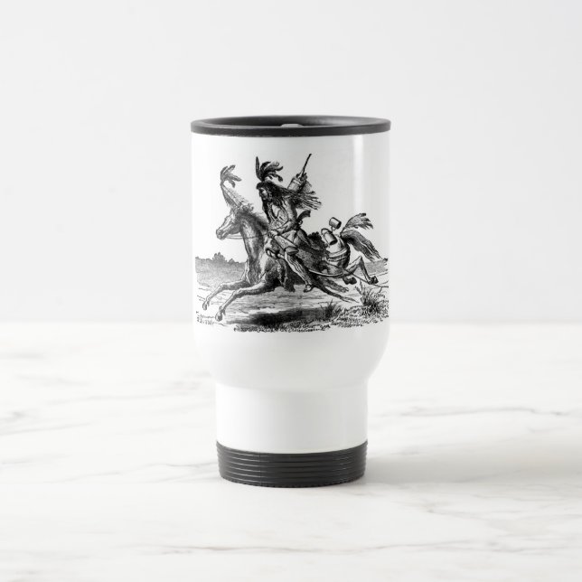 Mug De Voyage Musique indienne de cheval (Centre)
