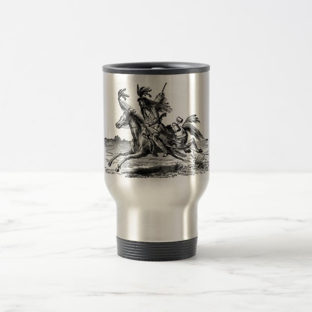 Mug De Voyage Musique indienne de cheval (Centre)