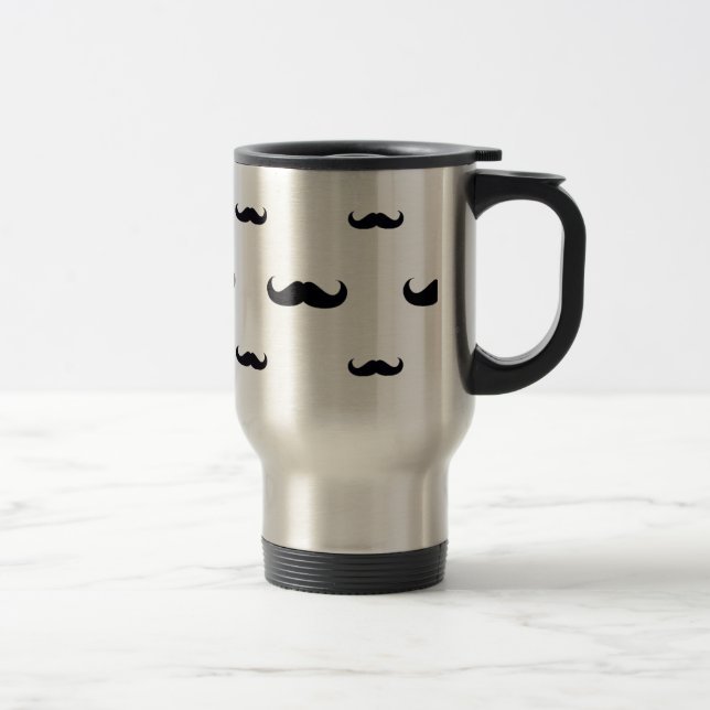 Mug De Voyage Mustache Mustache (Droit)