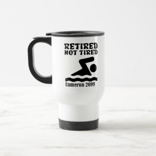 Mug De Voyage Nage à la retraite non fatigué