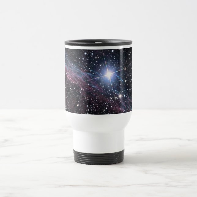 Mug De Voyage NASA ESA Veil nébuleuse (Centre)