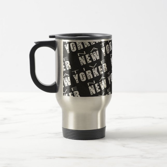 Mug De Voyage Natif de New York Pattern (Gauche)