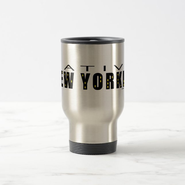 Mug De Voyage Natif New Yorkais noir (Centre)