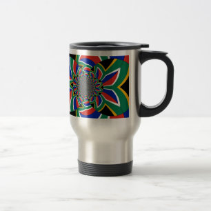 Mug De Voyage Nation Arc-en-ciel : Afrique du Sud vivante Imprim