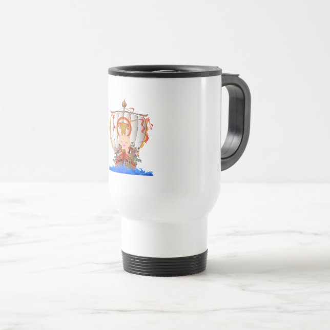 Mug De Voyage Navire trésor (Devant droit)