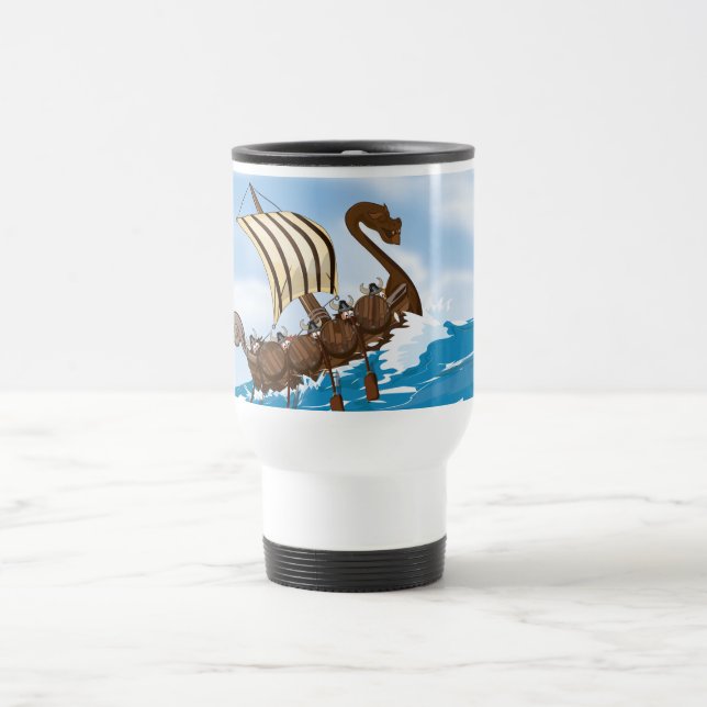 Mug De Voyage Navire Viking (Centre)