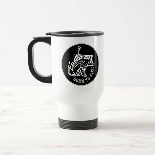 Mug De Voyage Né au poisson (Gauche)