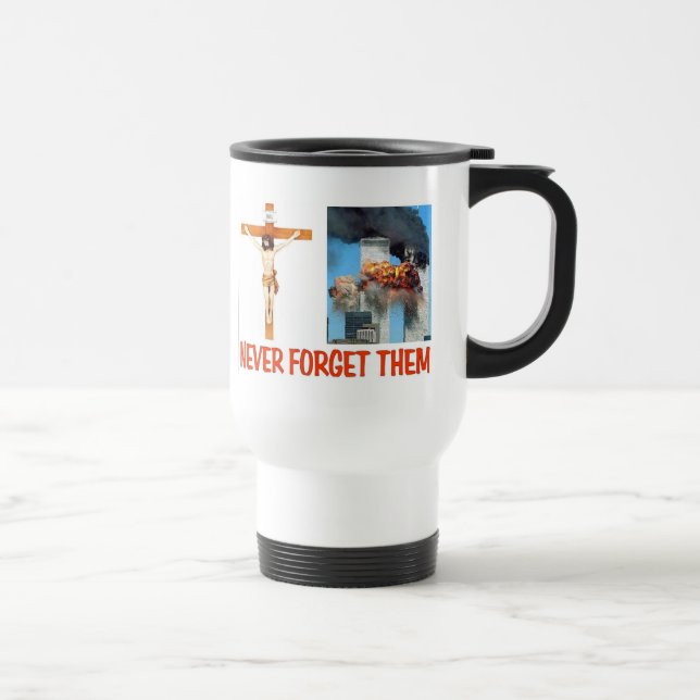 MUG DE VOYAGE NE LES OUBLIEZ JAMAIS (Droite)