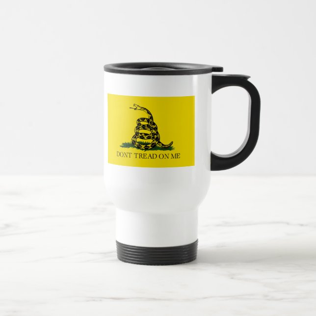 Mug De Voyage Ne marchez pas sur moi (Droite)