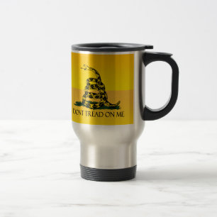 Mug De Voyage Ne me touchez pas, Drapeau Jaune Gadsden Ensign