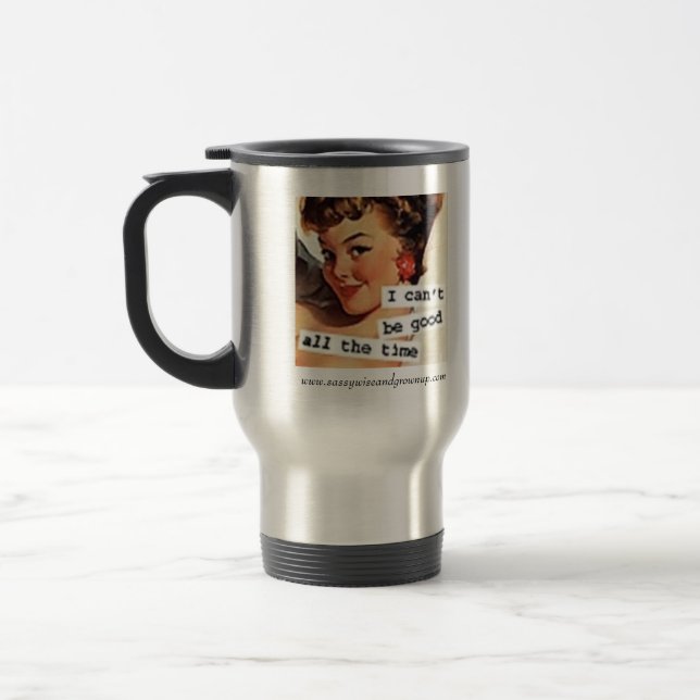 Mug De Voyage Ne peut pas être bon (Gauche)