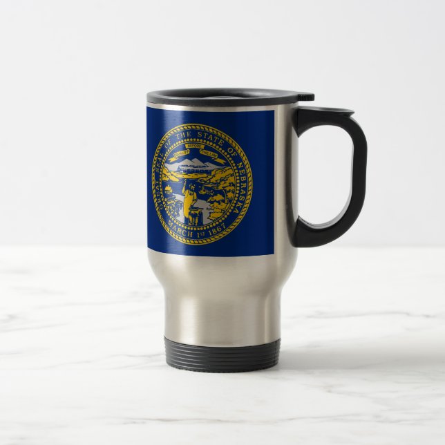 Mug De Voyage Nebraska (Droit)