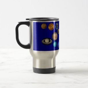 Mug De Voyage Neuf planètes dans le système solaire