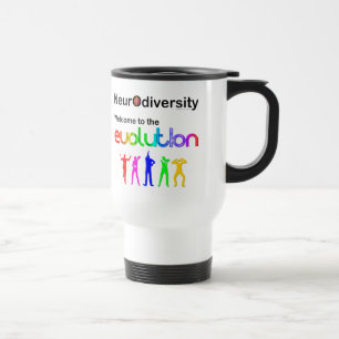 Mug De Voyage Neurodiversité Bienvenue dans l'Évolution