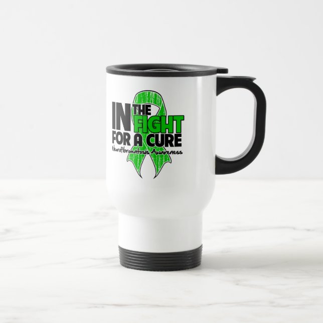 Mug De Voyage Neurofibromatose dans le combat pour un traitement (Droite)