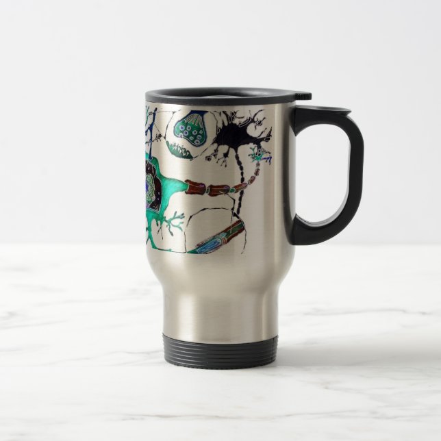 Mug De Voyage Neurone ! (Droit)