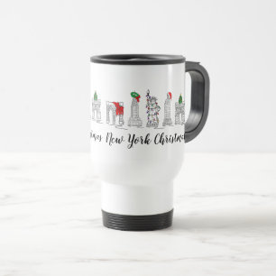 Mug De Voyage New York City New York Noël Noël Noël Noël Noël No