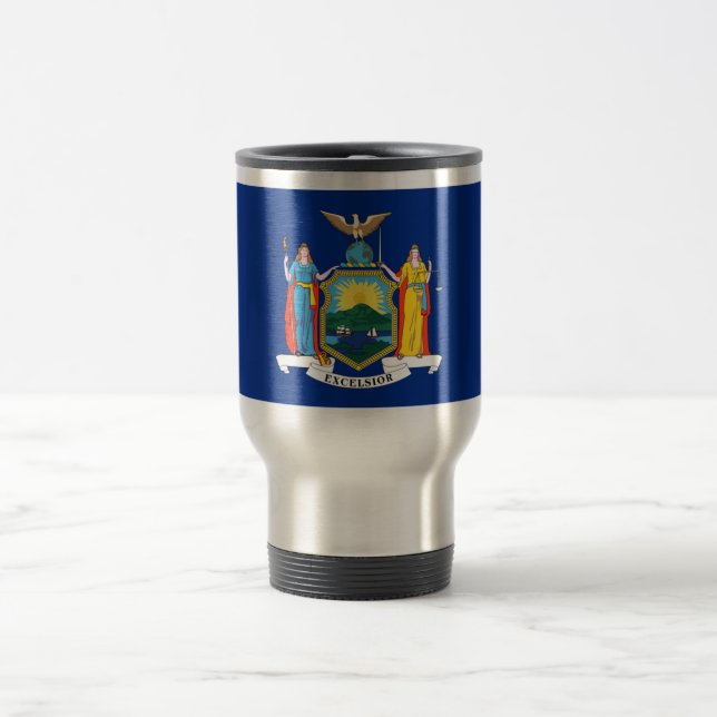 Mug De Voyage New York : l'Empire State, chez Big Apple Flag (Centre)