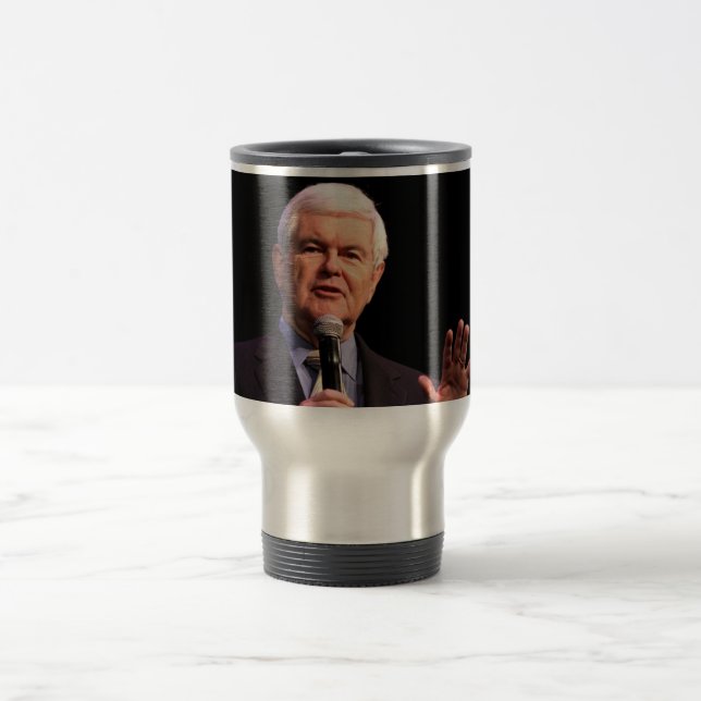 Mug De Voyage Newt Gingrich (Centre)